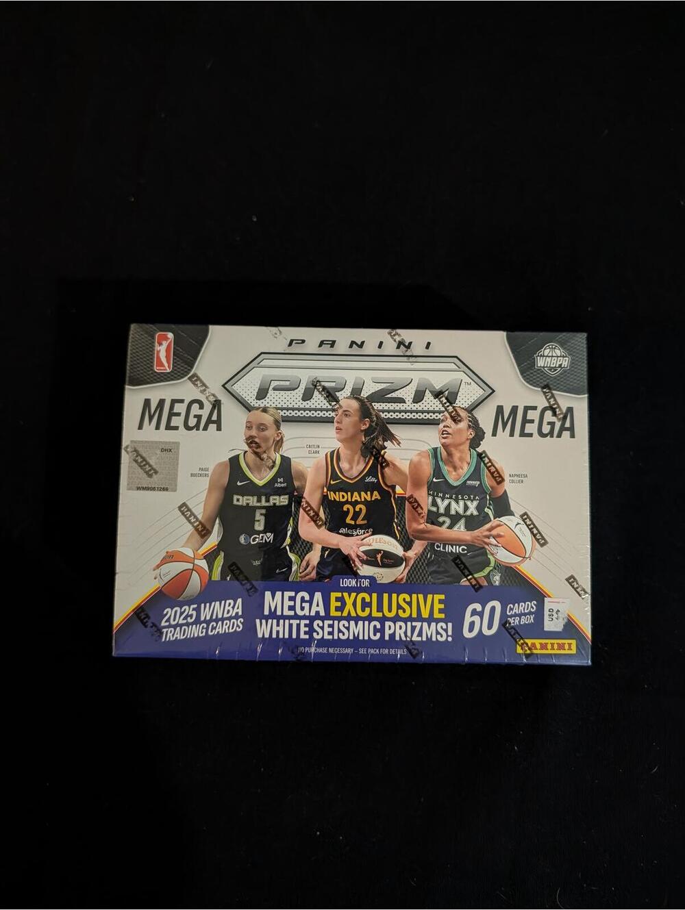 2025 Panini Prizm WNBA Mega Box Trading Cards - 60 Cards